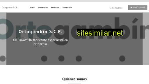 ortogambin.es alternative sites