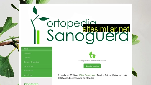 ortopediasanoguera.es alternative sites