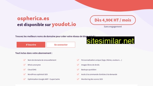 ospherica.es alternative sites