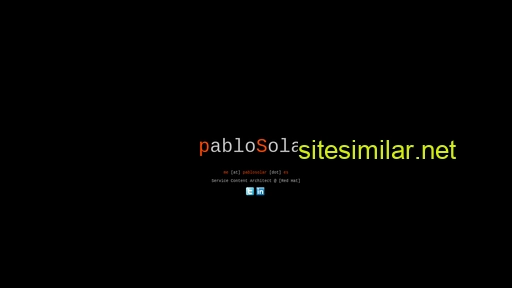 pablosolar.es alternative sites
