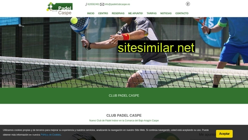 padelclubcaspe.es alternative sites