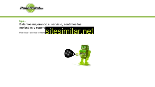 padeltotal.es alternative sites