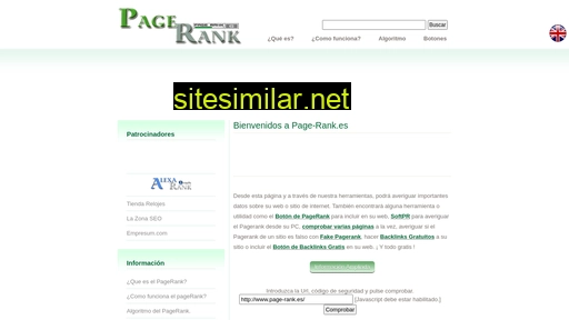 page-rank.es alternative sites