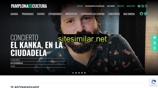 pamplonaescultura.es alternative sites