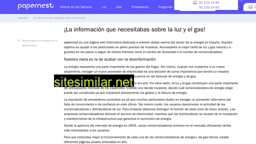papernest.es alternative sites