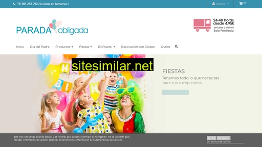 paradaobligada.es alternative sites