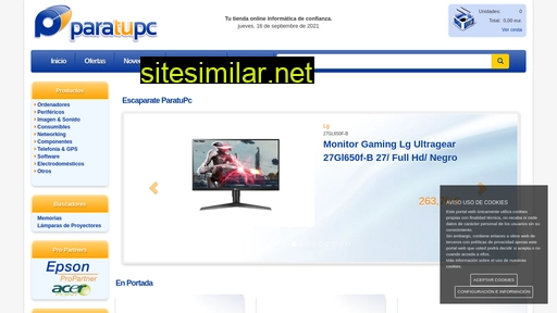 paratupc.es alternative sites