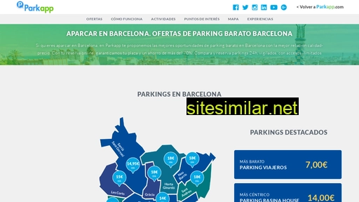 parkingbaratobarcelona.es alternative sites