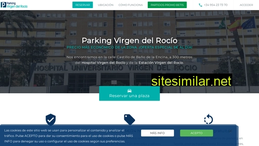 parkingvirgendelrocio.es alternative sites