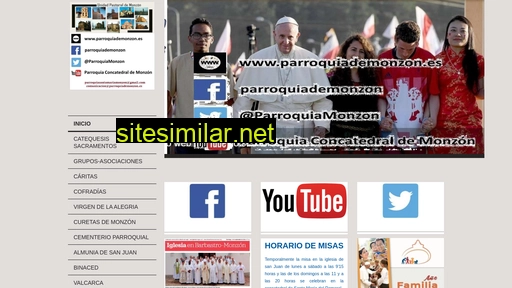 parroquiademonzon.es alternative sites