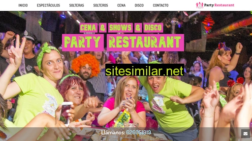 partyrestaurant.es alternative sites