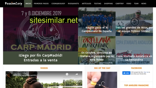 passioncarp.es alternative sites