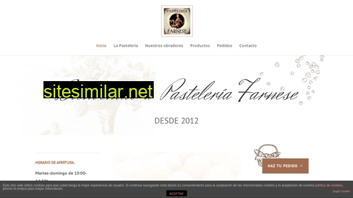 pasteleriafarnese.es alternative sites