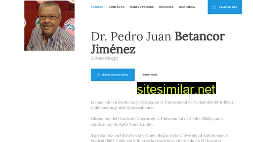 Pedrojuanbetancor-ginecologo similar sites
