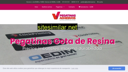 pegatinasgotaderesina.es alternative sites