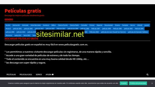 peliculasgratis.com.es alternative sites