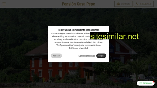 pensioncasapepe.es alternative sites