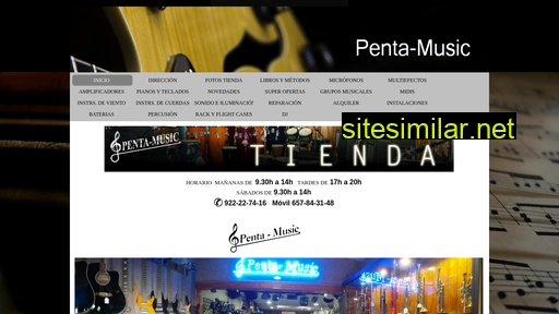 penta-music.es alternative sites