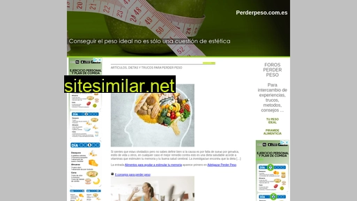 perderpeso.com.es alternative sites