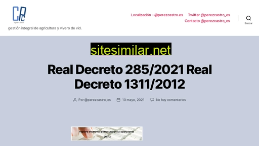 perezcastro.es alternative sites