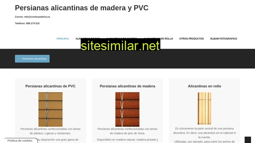 persianasdelrio.es alternative sites