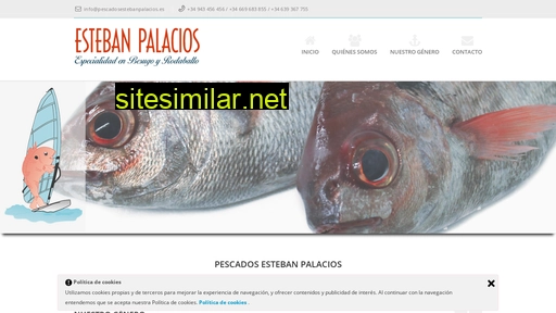 pescadosestebanpalacios.es alternative sites
