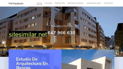 ph4arquitectos.es alternative sites