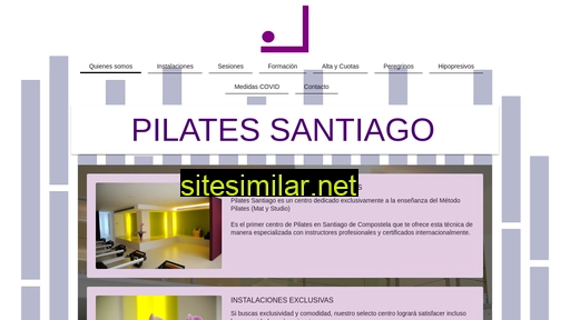 pilates-santiago.es alternative sites