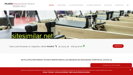 pilatesmadridcentro.es alternative sites