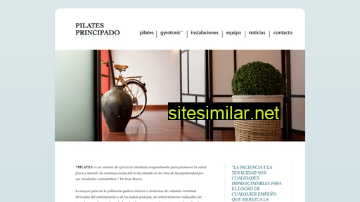 pilatesprincipado.es alternative sites
