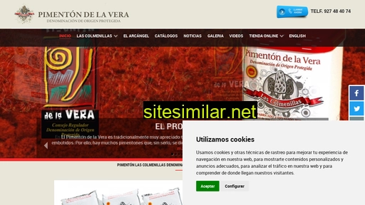 pimentonlascolmenillas.es alternative sites