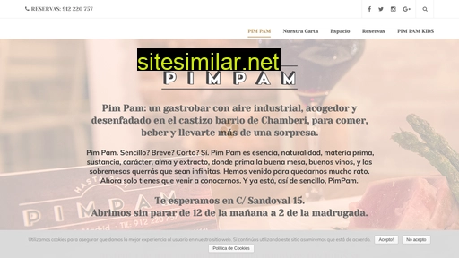 pimpam-madrid.es alternative sites