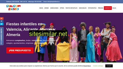 pimpamfiesta.es alternative sites
