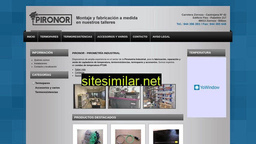 pironor.es alternative sites