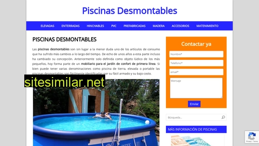 piscinas-desmontables.es alternative sites