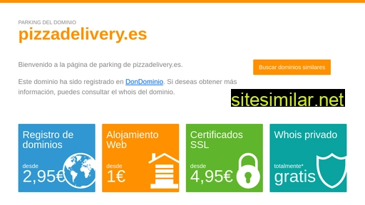 pizzadelivery.es alternative sites