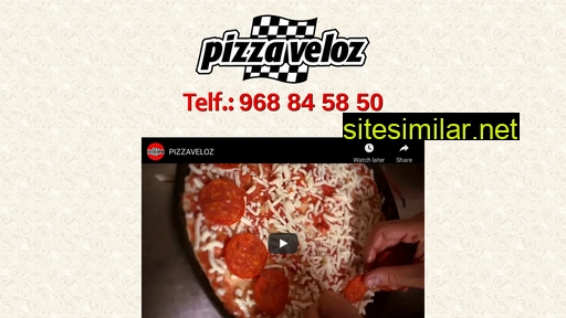 pizzaveloz.es alternative sites