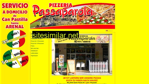 Pizzeria-passaparola similar sites