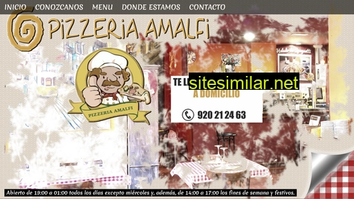 pizzeriaamalfiavila.es alternative sites