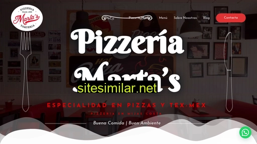 pizzeriamarta.es alternative sites