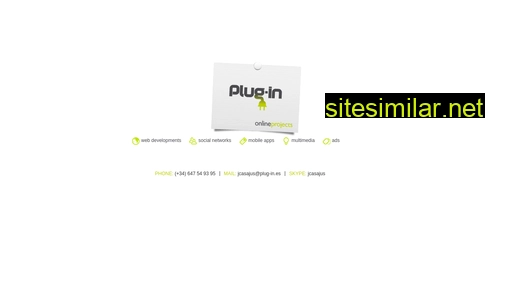 Plug-in similar sites