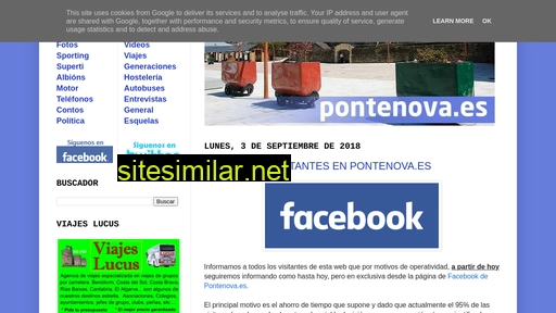 pontenova.es alternative sites