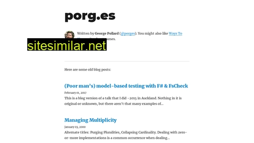 porg.es alternative sites