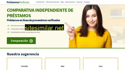 prestamosperfectos.es alternative sites