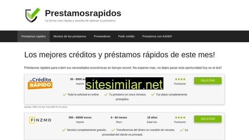 prestamosrapidos247.es alternative sites