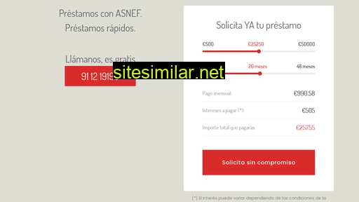 prestamosrapidosasnef.es alternative sites