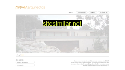 previaarquitectos.es alternative sites