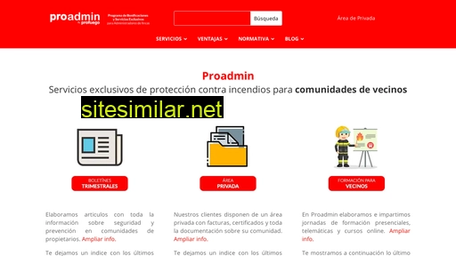proadmin.es alternative sites