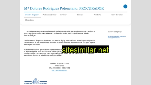 procuradortoledo.es alternative sites