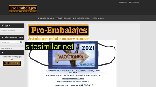 proembalajes.es alternative sites